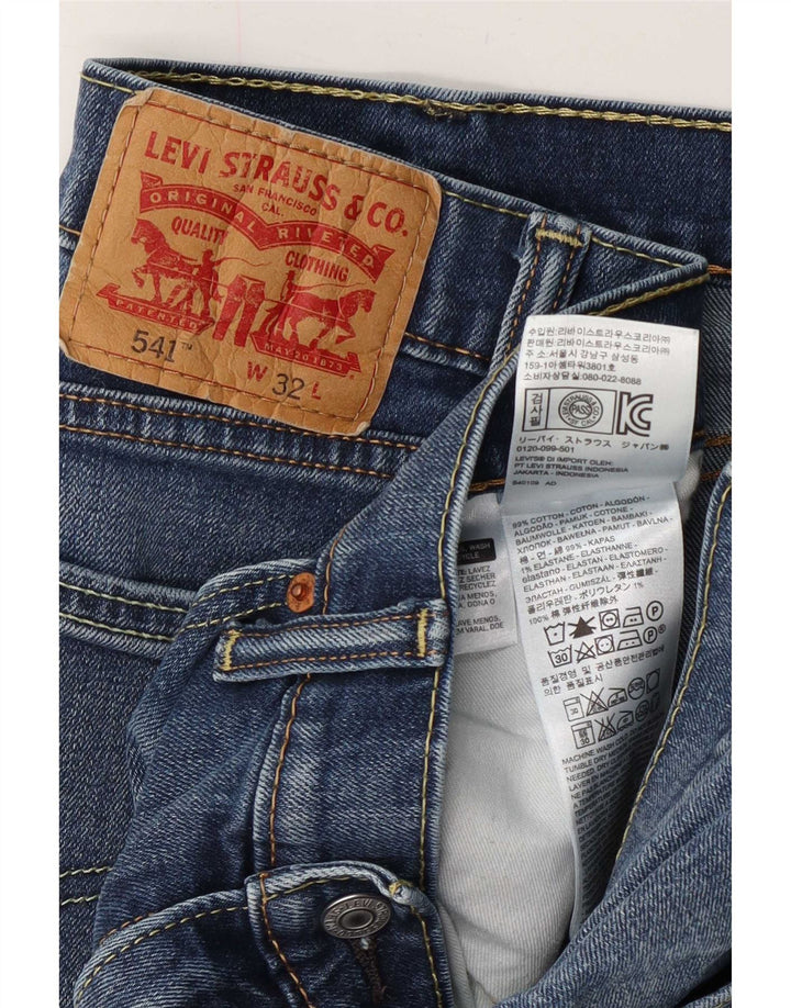 Levi's muške 541 traper kratke hlače W32 veliki plavi pamuk