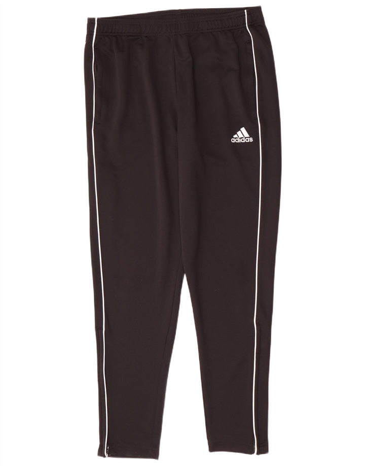Adidas muške hlače za trenirku velike crne poliesterske