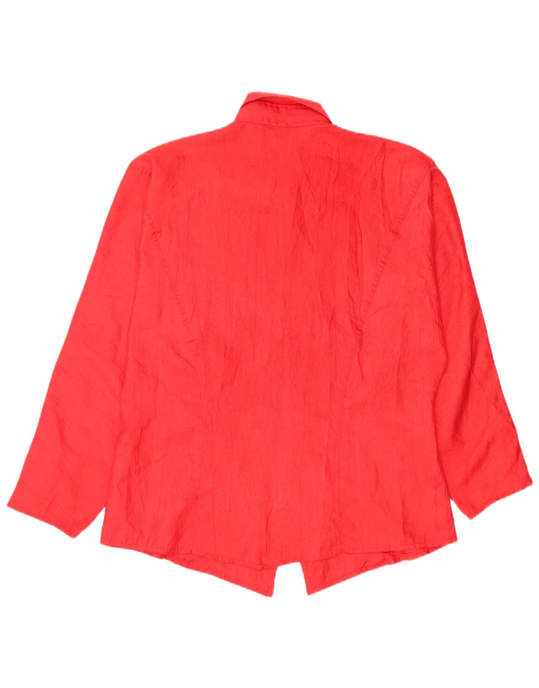 VINTAGE Ženska košulja bluza EU 38 Srednje crveni poliester