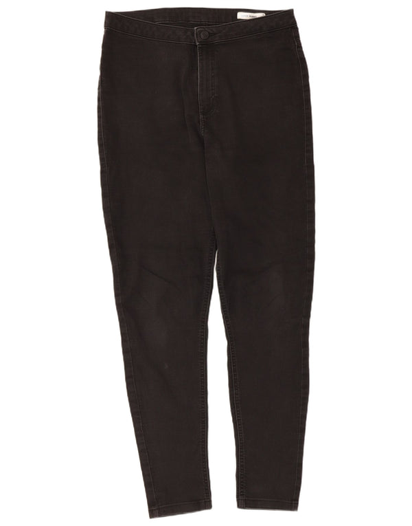 Marks & Spencer ženske super uske traperice UK 16 Large W32 L28 crni pamuk