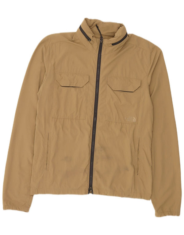 The North Face muška široka kišna jakna s kapuljačom UK 36 Mala bež najlonska