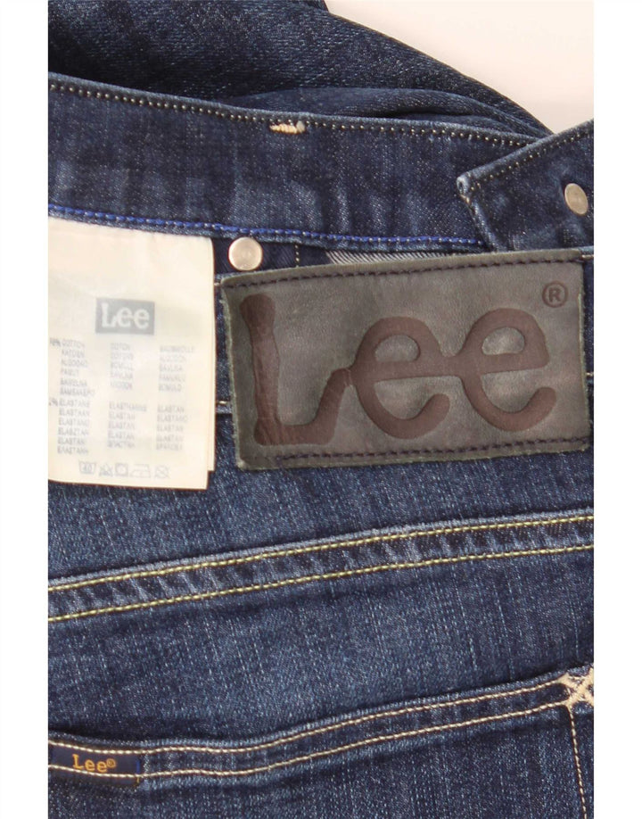 Lee Mens Powell Straight Jeans W33 L31 Plavi pamuk