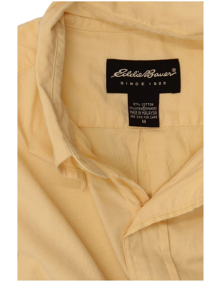 Eddie Bauer muška košulja kratkih rukava srednje žuti pamuk