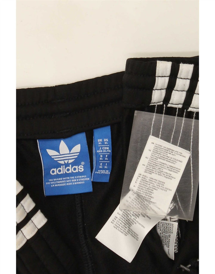 Adidas muške trenirke XL crne poliesterske hlače