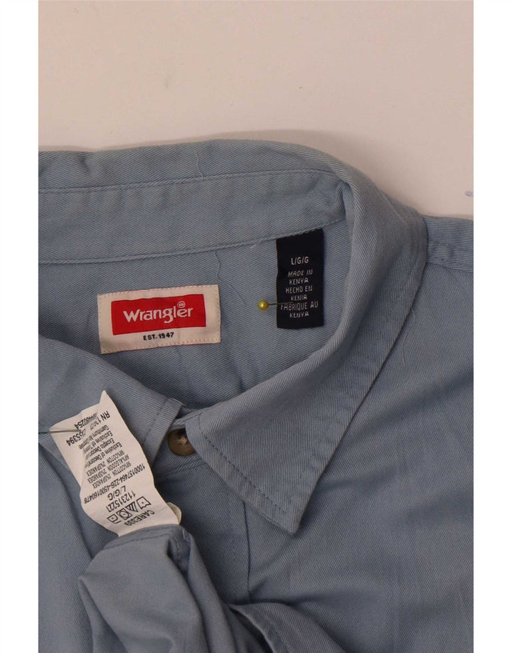 Wrangler velika plava pamučna muška majica kratkih rukava