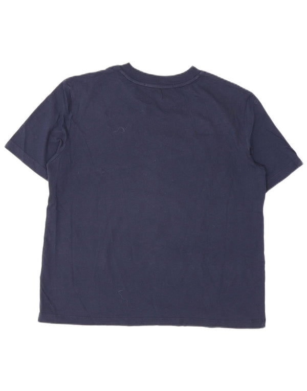 Calvin Klein Jeans Ženska majica kratkih rukava s grafičkim motivima UK 12 srednje tamnoplava
