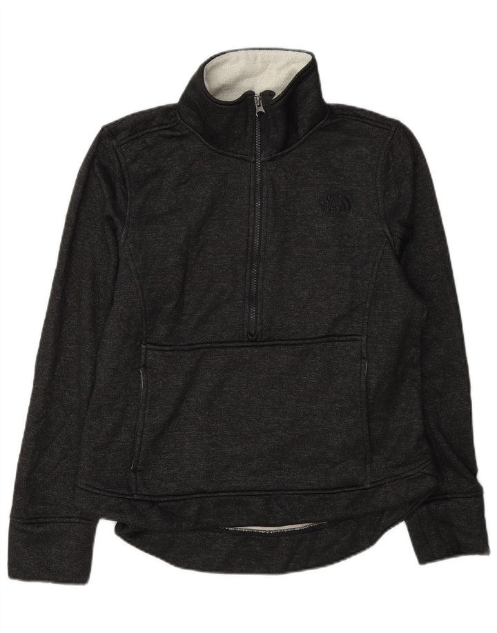The North Face Ženska majica s izrezom s patentnim zatvaračem UK 14 srednje siva