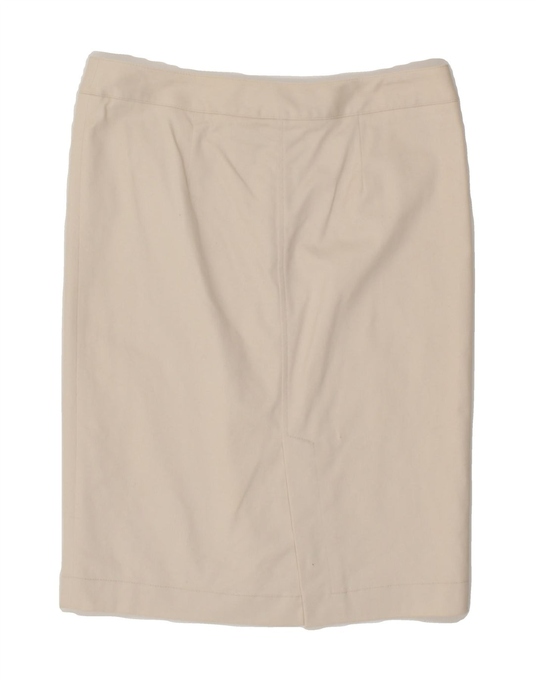 FAY Womens Straight Skirt IT 44 Medium W35  Off White Cotton Vintage Fay and Second-Hand Fay from Messina Hembry 