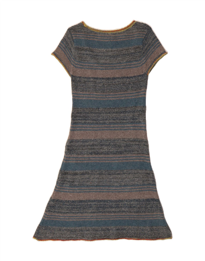 WHITE STUFF Womens Jumper Dress UK 10 Small Multicoloured Striped Vintage White Stuff and Second-Hand White Stuff from Messina Hembry 