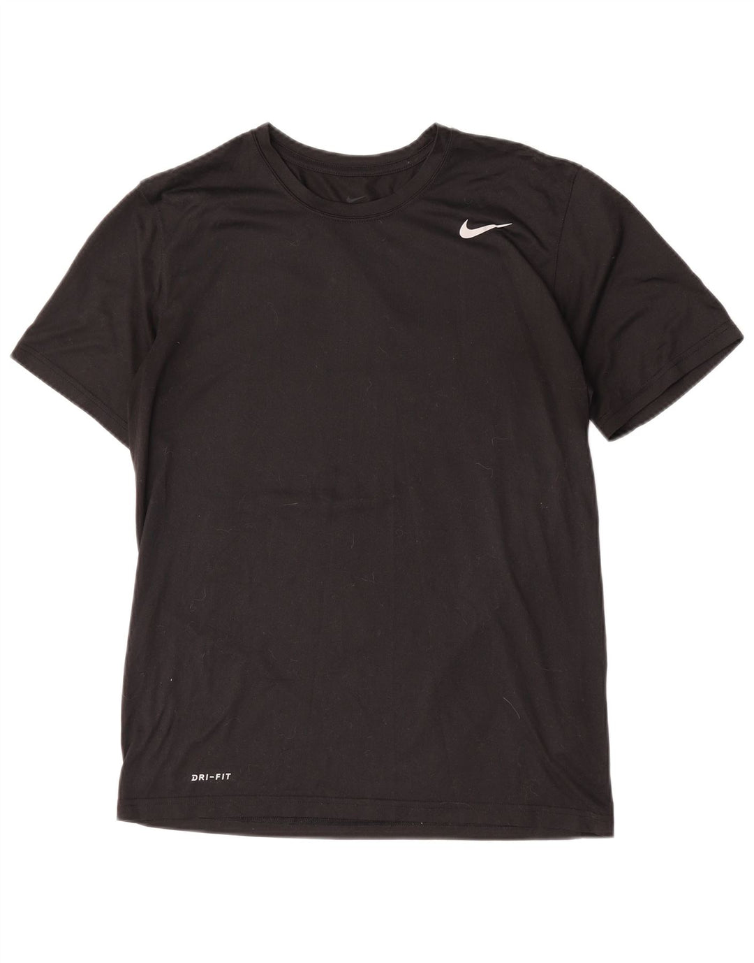 Nike Dri Fit majica kratkih rukava srednji crni poliester