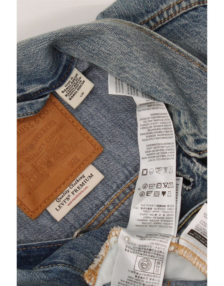 Levi's muška traper jakna UK 40 Large Blue Cotton