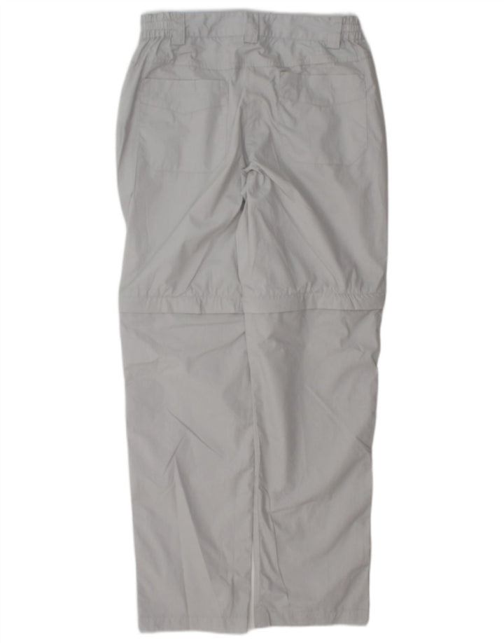 Mountain Warehouse Ženske Chino Hlače UK 8 Male W27 L30 Sivi Poliester