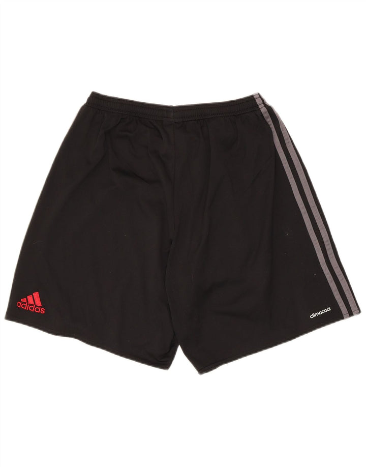 Adidas muške AC Milan sportske kratke hlače srednje crne boje od poliestera