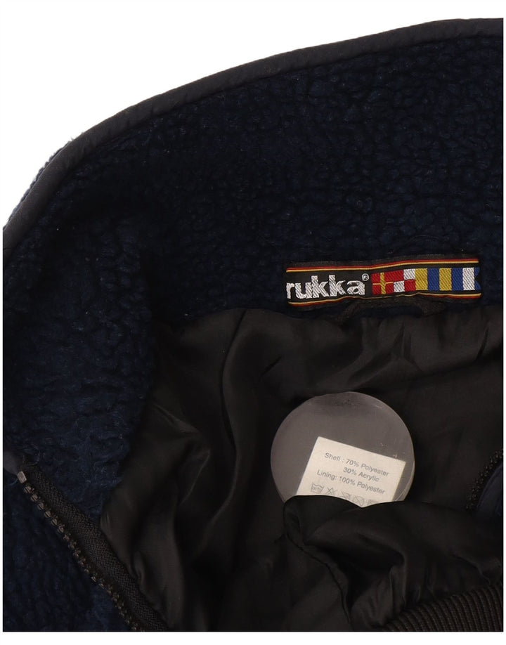 Rukka muška jakna od flisa UK 42 XL tamnoplavi poliester