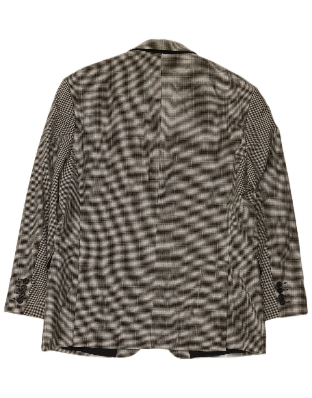 Marks & Spencer muška jakna sa 2 gumba UK 42 velika crna houndstooth