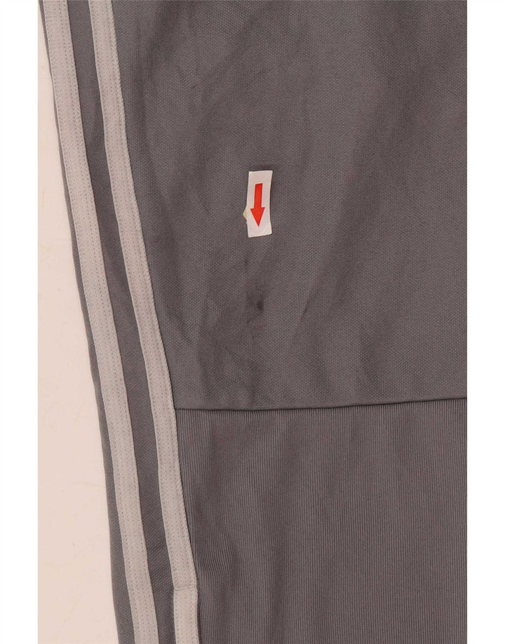 Adidas ženske hlače za trenirku UK 12/14 srednje sivi poliester