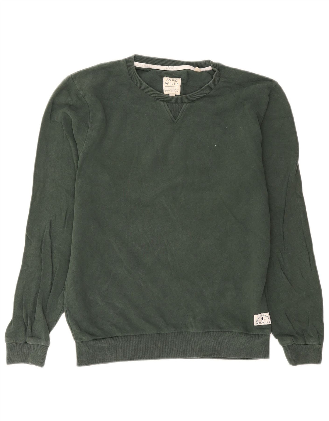 Jack Wills muška majica s kratkim rukavima Mali zeleni pamuk