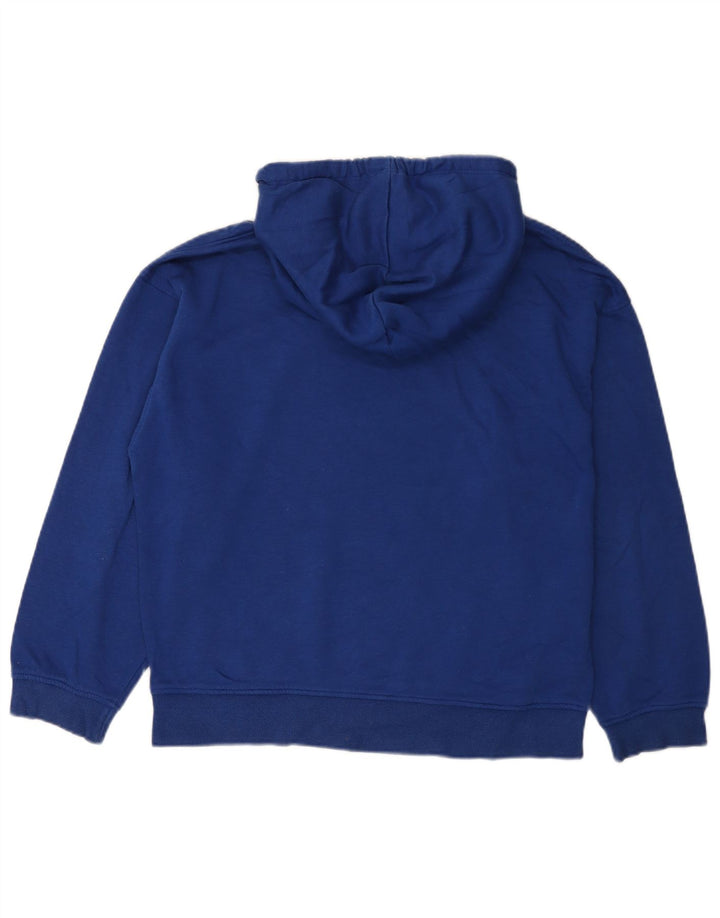 Zara ženska prevelika majica s kapuljačom UK 10 Small Blue