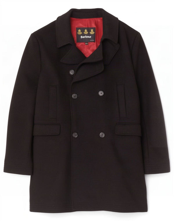 Barbour muški kaput s dvostrukim kopčanjem UK 44 2XL crna vuna