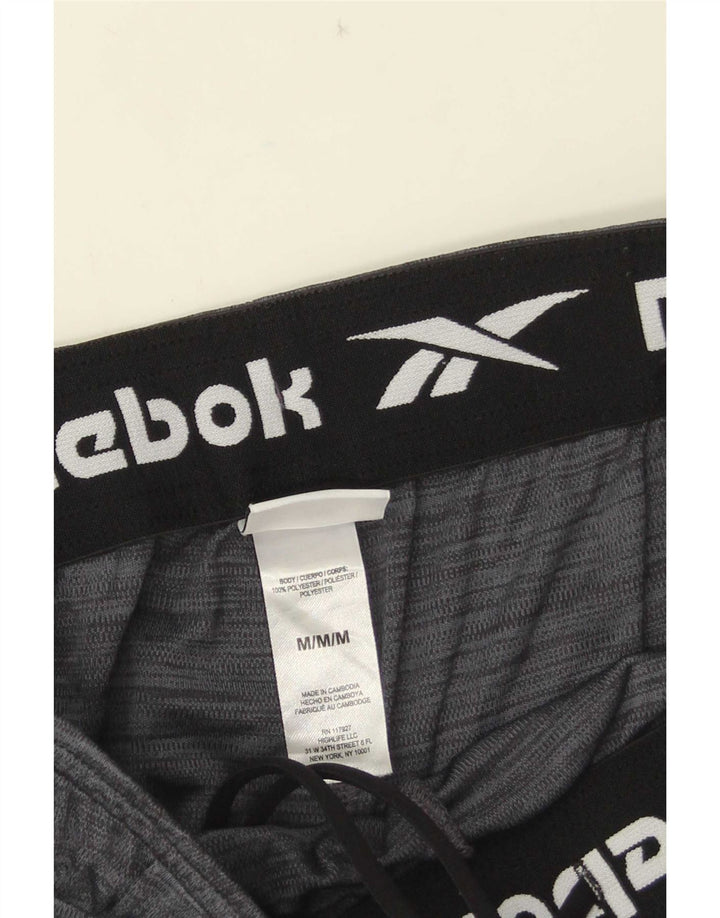 Reebok muške sportske kratke hlače srednje sive boje od poliestera