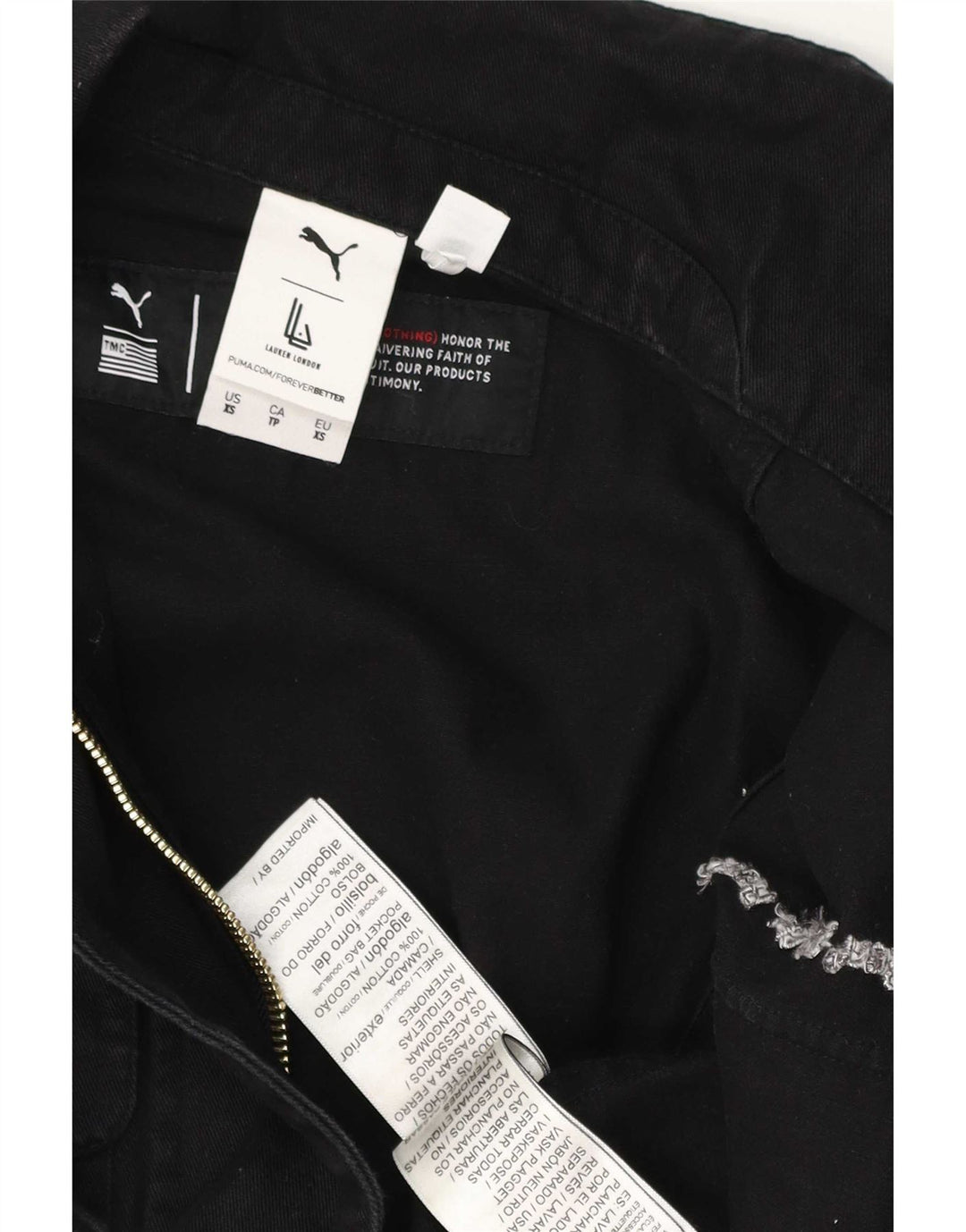 Puma ženski kombinezon UK 6 XS crni pamuk