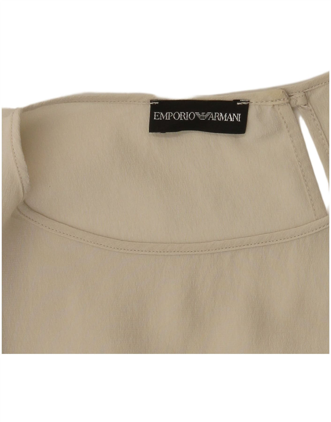 Emporio Armani gornji dio ženske bluze UK 14 srednje bež boje