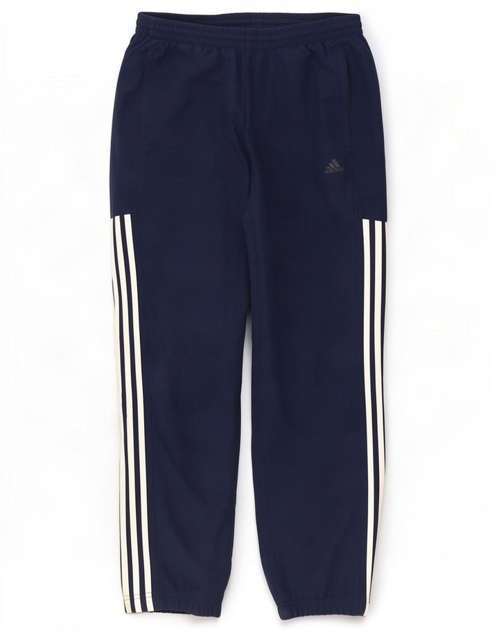 Adidas muške trenirke Hlače Joggers Medium tamnoplavi poliester