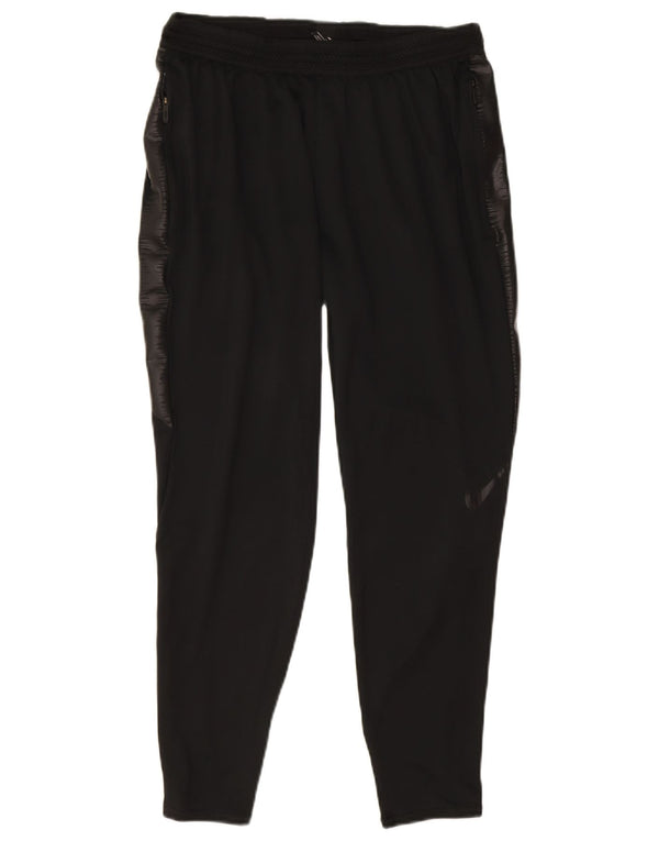 Ženske hlače za trenirku Nike Dri Fit UK 12 Srednji crni poliester