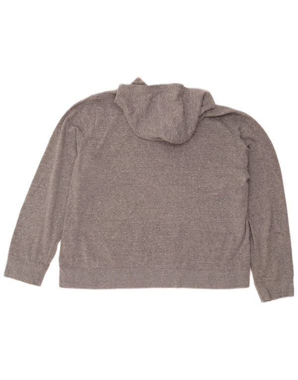 Gap Ženska majica s kapuljačom s kapuljačom UK 18 XL sivi poliester