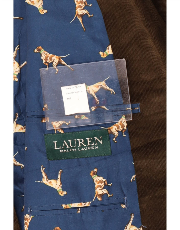RALPH LAUREN Muška jakna sa 2 gumba Regular Fit UK 48 4XL Kaki