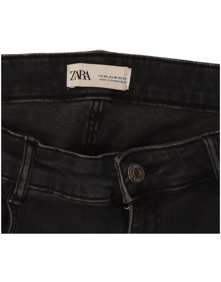Zara ženske uske traperice EU 42 Large W32 L26 crne