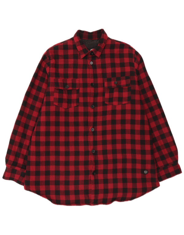 EMP muška košulja od flanela Lumberjack 2XL crveni pamuk od ginghama