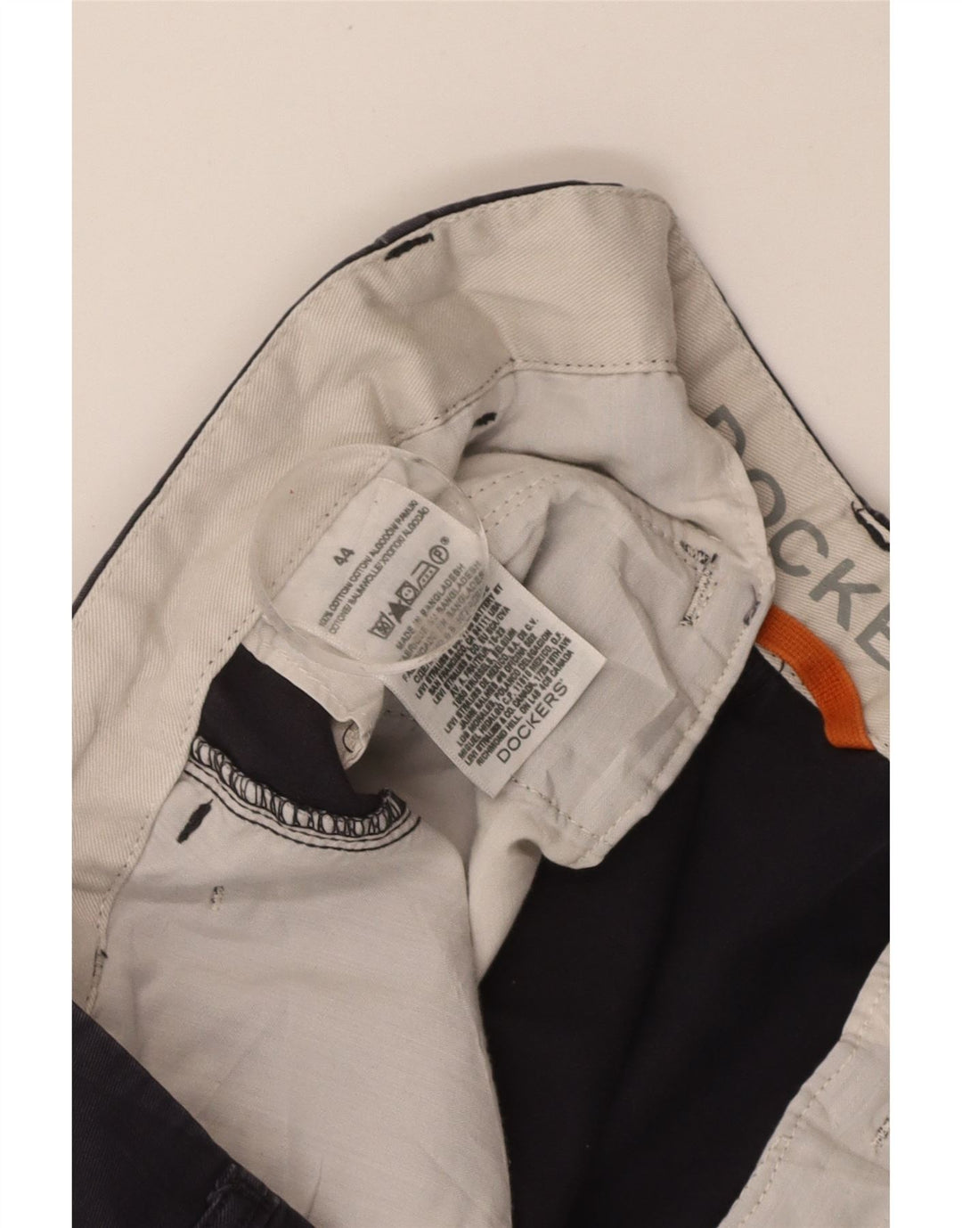 DOCKERS Mens Cargo Shorts W44 2XL  Navy Blue Cotton