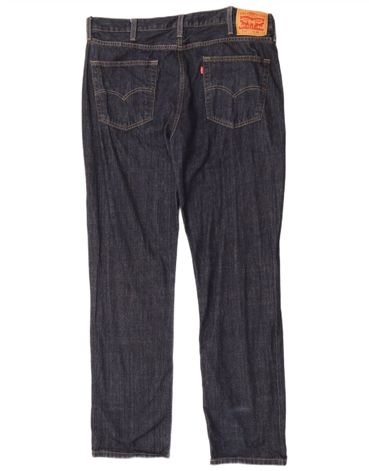 Levi's muške 514 ravne traperice W38 L34 tamnoplave