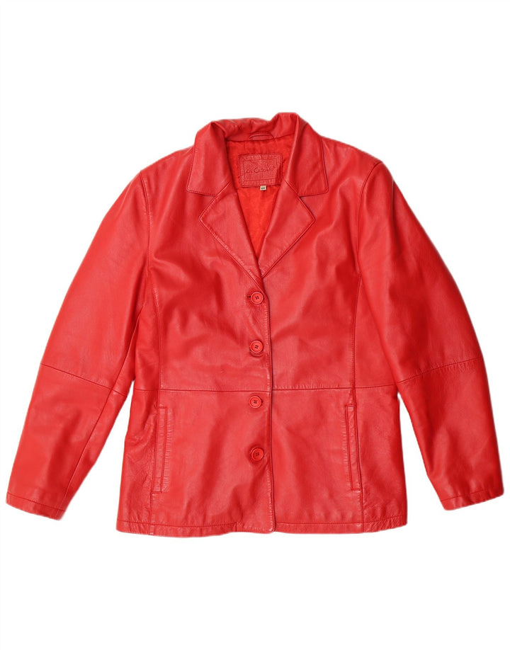 IN EXTENSO ženska kožna jakna IT 44 Srednje crvena koža