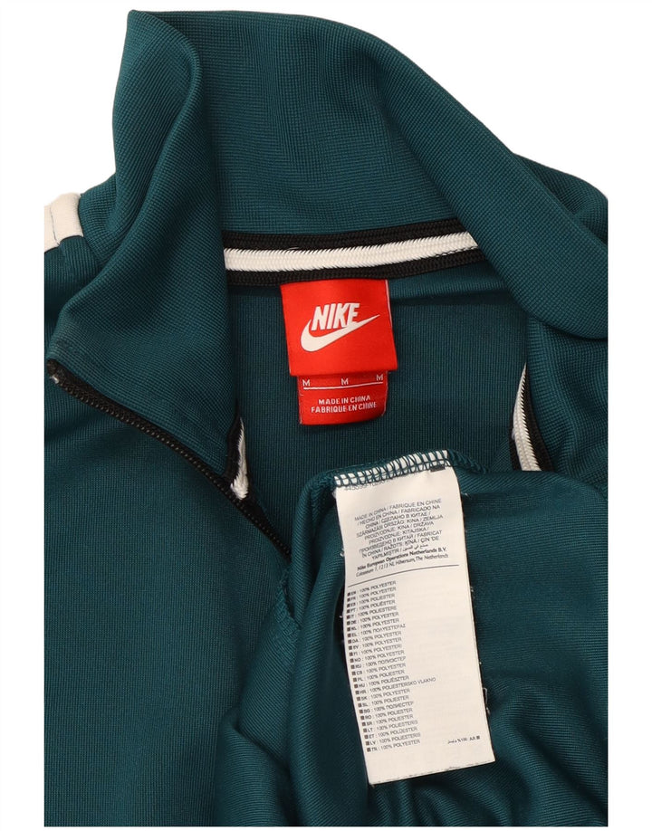 Nike muška gornja jakna trenirke srednje zelene boje poliester