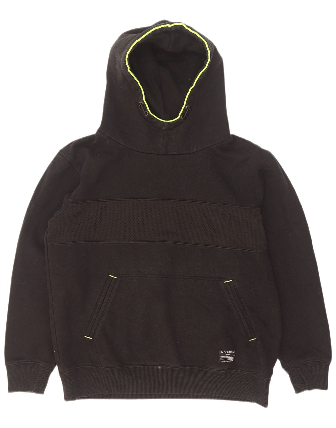 Jack & Jones muška majica s kapuljačom XL crni poliester