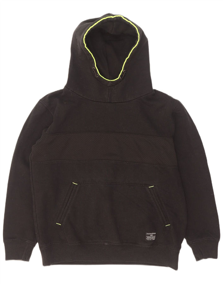 Jack & Jones muška majica s kapuljačom XL crni poliester