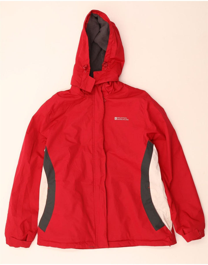 Mountain Warehouse ženska vjetrovka s kapuljačom UK 18 XL crvena