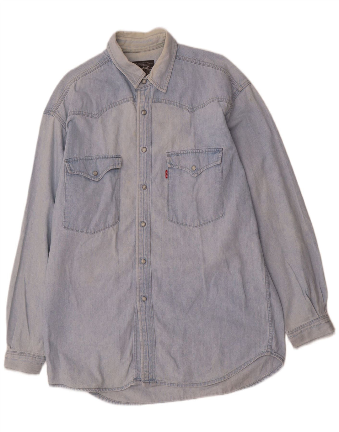 Levi's muška traper košulja Srednje plavi pamuk