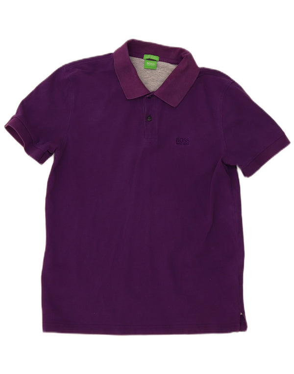 Velika ljubičasta pamučna polo majica Hugo Boss Boys Regular Fit 15-16 Years