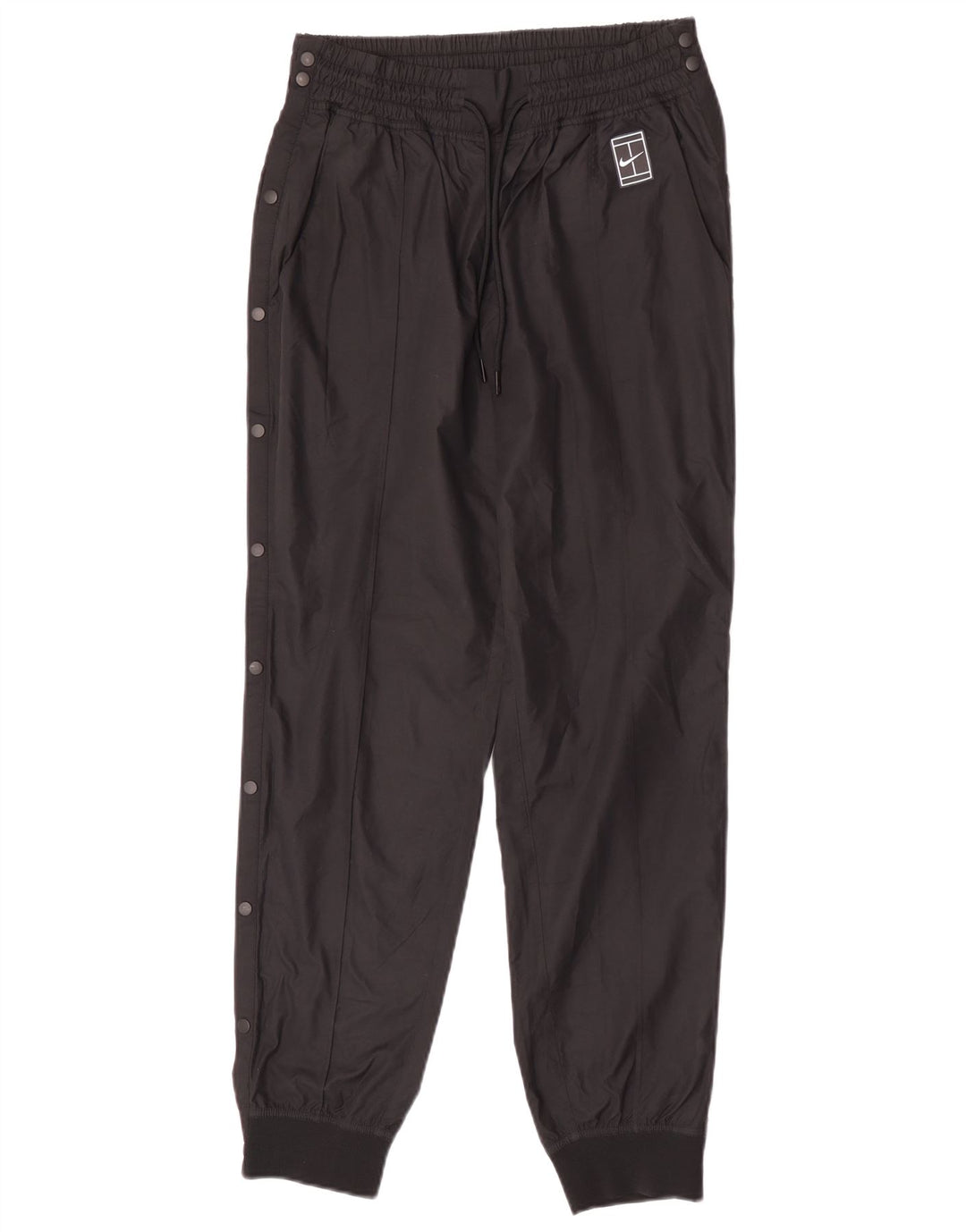 Nike ženske joggers vodootporne hlače UK 12 srednji crni poliester