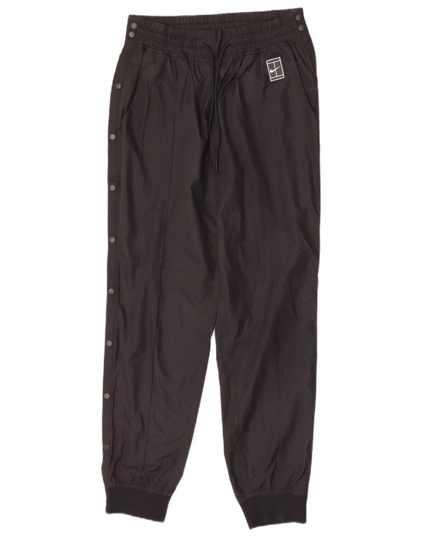 Nike ženske joggers vodootporne hlače UK 12 srednji crni poliester