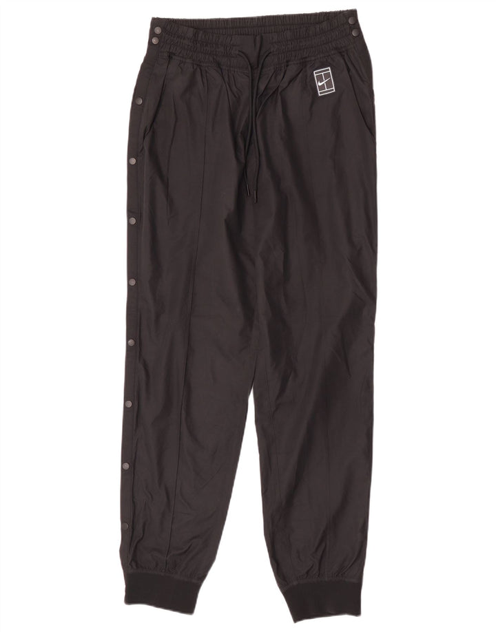 Nike ženske joggers vodootporne hlače UK 12 srednji crni poliester