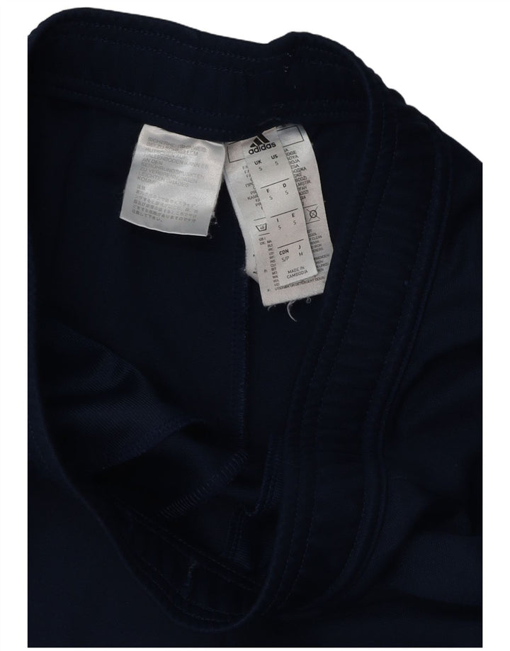 ADIDAS Mens Aeroready Tracksuit Trousers Small  Navy Blue Polyester