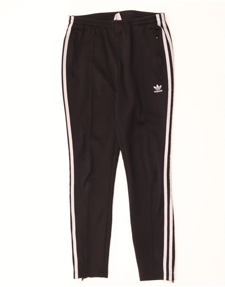 Adidas muške trenirke male crne poliesterske hlače