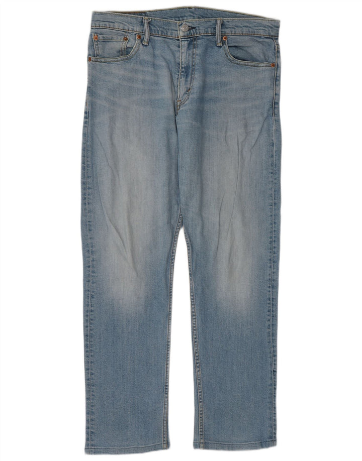 Levi's muške 504 ravne traperice W33 L32 plavi pamuk