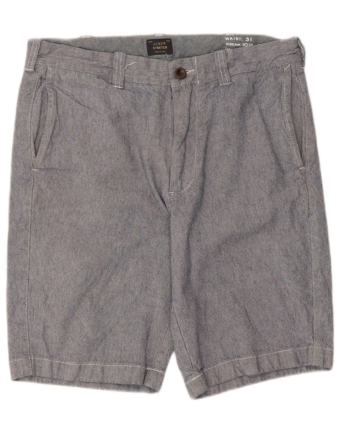 J. Crew muške chino kratke hlače W31 srednje plavi pamuk