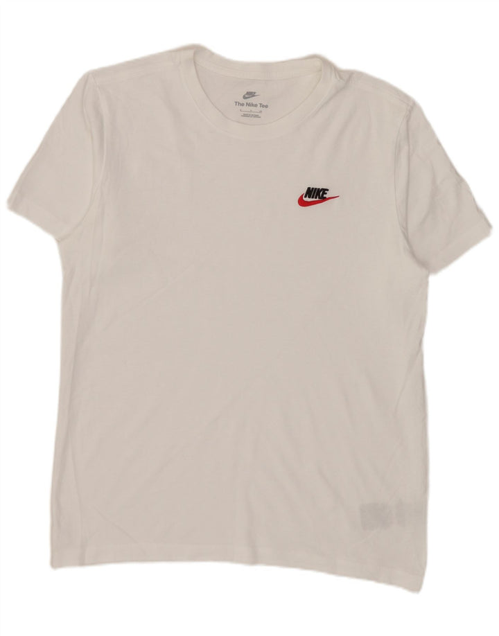 Nike Muška majica kratkih rukava Mali bijeli pamuk