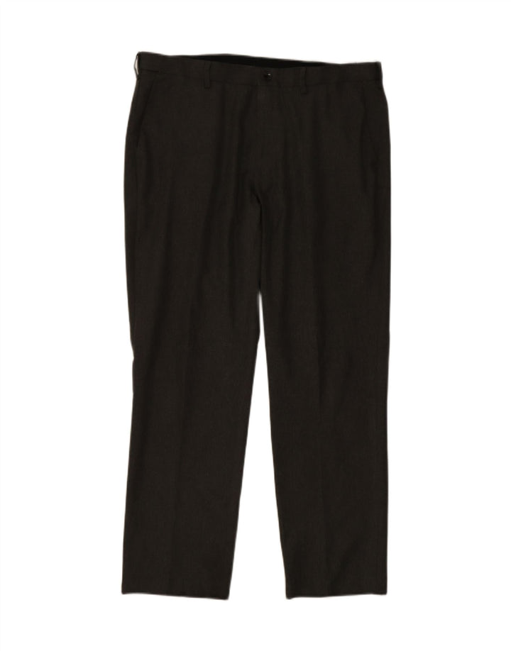 Marks & Spencer muške ravne hlače standardnog kroja W38 L30 sive